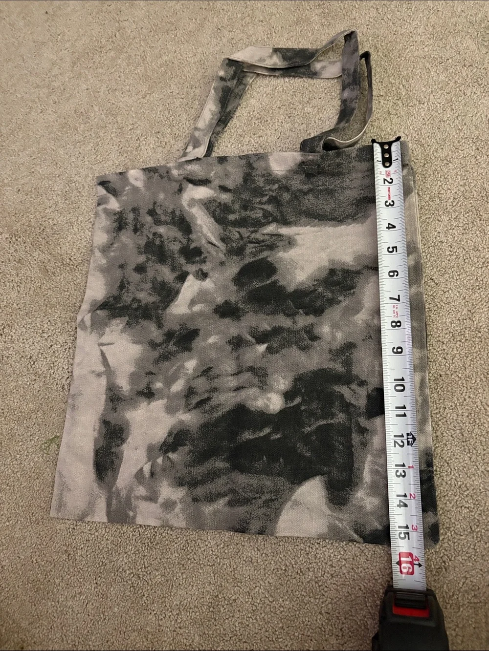 Just a Little Moody Tie-Dye Tote - Pink Graphic
